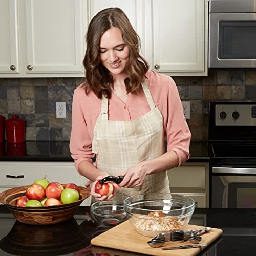 Spring Chef Premium Swivel Vegetable Peeler, Soft Grip Handle and Ultra Sharp Stainless Steel Blades - Perfect Kitchen Peeler For Veggie, Fruit, Potato, Carrot, Apple - Black - Set of 2 9