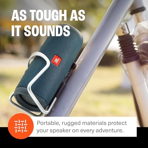 JBL FLIP 5, Waterproof Portable Bluetooth Speaker, Black, Small 6
