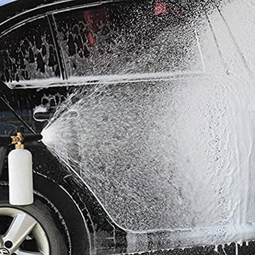 Twinkle Star Foam Cannon 1 L Bottle Snow Foam Lance with 1/4" Quick Connector, 5 Nozzle Tips for Pressure Washer 8