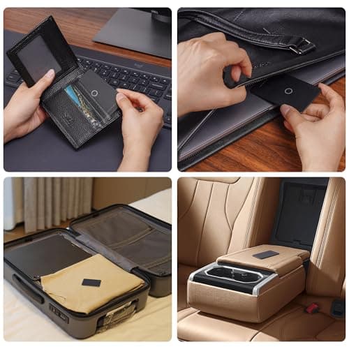 iVANKY Wallet Tracker Card, Smart Rechargeable Thin Wallet Finder, Works with Apple Find My (iOS Only), Item Finder for Luggage Tags, Passports, Phone, Water Resistant (Android Not Supported) 8