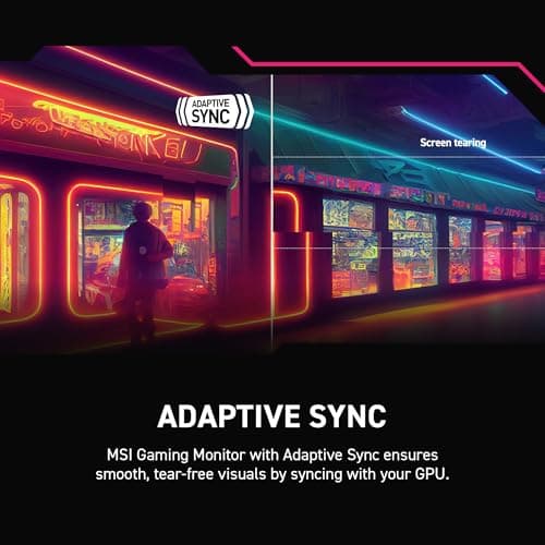 msi MPG 275CQRXF 27-inch 2560 x 1440 (QHD) Computer Monitor, 240Hz, Adaptive-Sync, HDR Ready, HDMI, VGA Port, Display Port,VESA Mountable, Tilt, Speaker, 0.5ms, Black 5