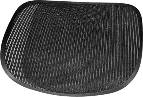 Seat Mesh fit Herman Miller Aeron Chair - Black mesh - Size B (01)