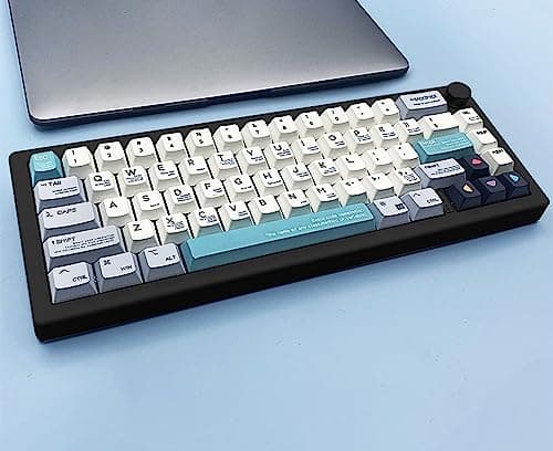 BOYI GMK67 Barebones Keyboard Kit,65% RGB Hot-Swap Gasket Mounted Tri-Mode BT/2.4GHz/USB-C 4000mAh Wireless Custom Programmable Mechanical Gaming Keyboard DIY Kit with Knob(Black) 8