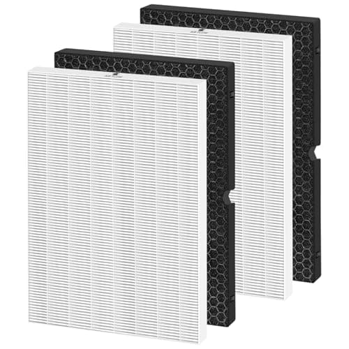 116130 Replacement Filter H for Winix 5500-2 AM80 Plasmawave Air Purifier, TRUE HEPA and Activated Carbon Filter by APPLIANCEMATES,2 Combo