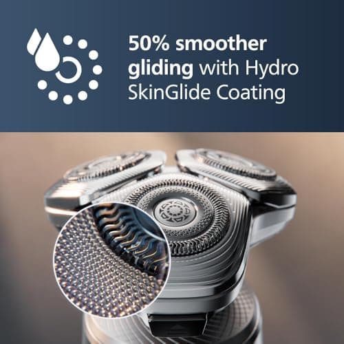 Philips Norelco Shaver Series 9000 Prestige Special Edition, Wet & Dry Electric Shaver, Lift/Cut & SenseIQ Technology, Nose & Precision Trimmer, Cleaning Pod & Premium Case, SP9842/85 5