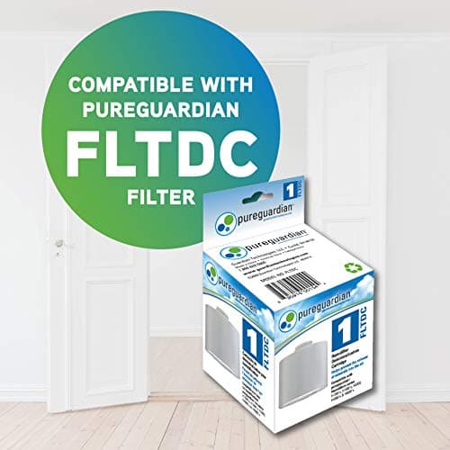 PureGuardian H1510 Ultrasonic Warm and Cool Mist Humidifier for Bedrooms, Quiet, Filter-Free, 11L Output Up to 100 Hr Run Time, 1.5 Gal Treated Tank Surface Resists Mold, Pure Guardian Room Humidifier 10