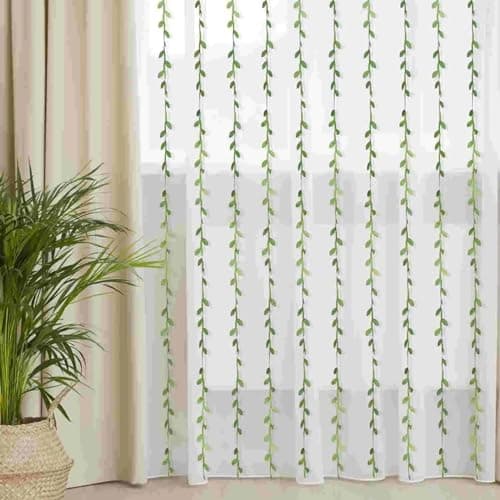 Leaf Ribbon 20 Yard Fabric Ribbons Roll Green Leaf Tape 1" Width Artificial Olive Trim Tape for Gift Wrapping Craft DIY 7