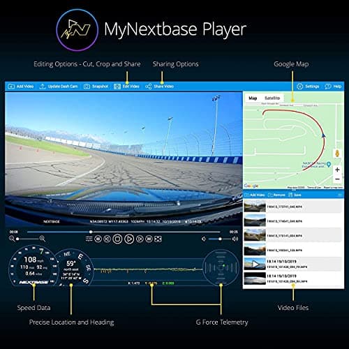 Nextbase 322GW Dash Cam Front + Rear Window Camera + 32GB SD Card - Small with App - Full 1080p/60fps HD in Car Camera- WiFi Bluetooth GPS-SOS Emergency Response, Parking Mode 8