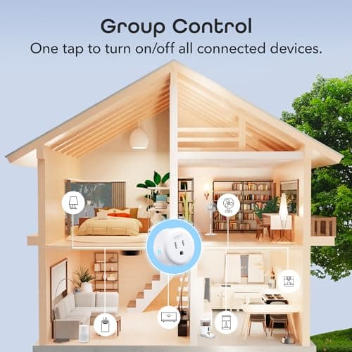 Geeni Dot Smart Plug with 2.4GHz WiFi Connectivity – 2-Pack Compact, Fire-Resistant Smart Outlet Plugs with Schedule & Timer – No Hub Needed, Supports Alexa & Google 6