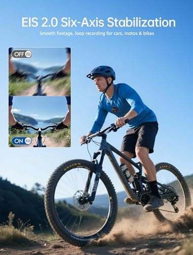 4K Mini Body Action Cameras POV Body Cam, 64GB Sports Camera with Audio Video Recording, Portable WiFi Magnetic Wearable Waterproof Thumb Camera for Motorcycle Vlogging Skiing Cycling Hiking-Black 7