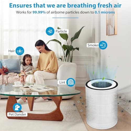 Sinnya True HEPA Kilo Filter Replacement Compatible with Afloia Kilo, KILOPLUS, KILOPRO, MIRO, MIRO PRO and MORENTO MR-Kilo, Kalo, 2 Pack 5