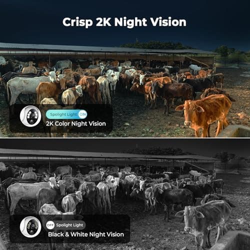 Tefrio 4G LTE Cellular Security Camera Supports Unlimited Data Plan, 2K Live View, 360° Panoramic Viewing, Color Night Vision, Motion Alerts, Remote Access, Solar Powered, No WiFi Needed for Outdoor 5