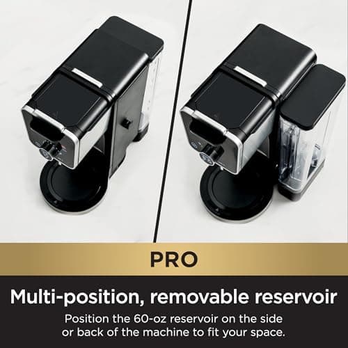 Ninja Drip Coffee Maker With K Cup Combo, DualBrew Pro Specialty Coffee System, Coffee Machine Compatible with K-Cup Pods, 12 Cup Single Serve Coffee Makers with Paper Filter, CFP301 7