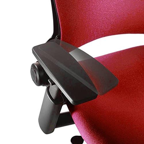 Steelcase Leap Office Chair - Seven Points of Adjustability - Ergonomic Back Support Chair - Lumbar Support - 4D Adjustable Arms - Black Frame - Onyx 8