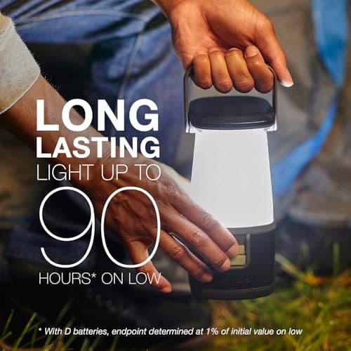 ENERGIZER WeatheReady LED Camping Lantern PRO-360, IPX4 Water Resistant Tent Light, Ultra Bright Battery Powered Lanterns for Camping, Outdoors, Emergency Power Outage 7