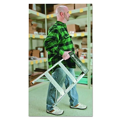 Louisville Ladder 2-Foot Aluminum Step Stool Industrial, 300-Pound Load Capacity, Type IA, AS3002 15