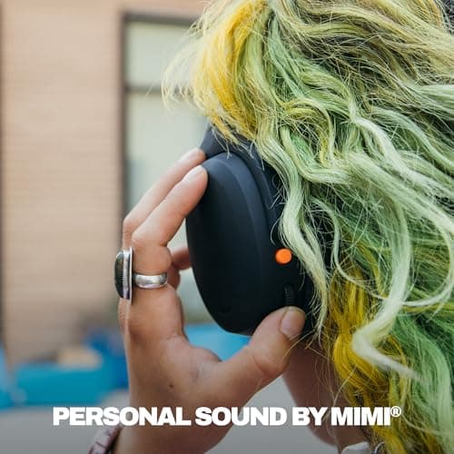 Skullcandy Crusher ANC 2 Wireless Over-Ear Bluetooth Headphones with Extra USB-C Charging Cable, Multi-Sensory Bass, Active Noise Cancelling, 60 Hours Battery, Microphone iPhone Android - True Black 6