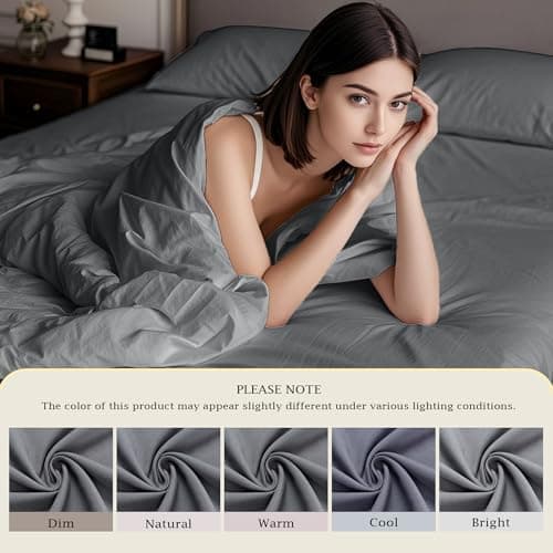 FreshCulture King Fitted Sheet Only – Premium Hotel-Quality Fitted Sheet for King Bed – Ultra Soft & Breathable Brushed Microfiber – Elegant Black Box Packaging (Dark Grey) 6