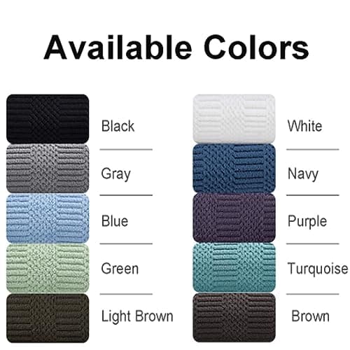 Oliven 8 Pcs Navy Oversized Bath Sheet Set-2 Large Bath Towel Sheets,2 Hand Towels,4 Washcloths 600GSM Soft Highly Absorbent Quick Dry Beach Chair Towels Woven Towel for Bathroom Hotel and Spa 7