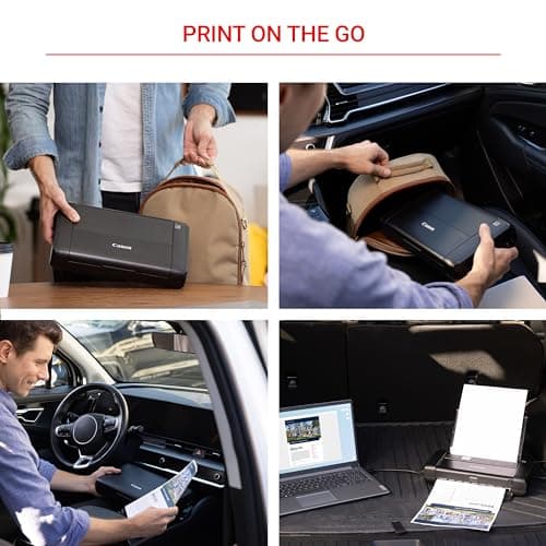 Canon PIXMA TR150 Wireless Portable Printer 7