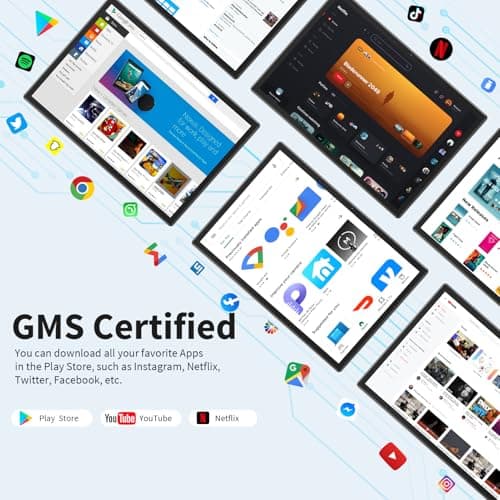 Suicoey Android 14 Tablet, 10 inch Tablet with Keyboard, 16GB+128GB, 1TB Expand, Octa-Core, 2.4G/5G WiFi, 8000mAh, BT V5.0, GMS Certified, IPS Touch Screen, GPS, with Case, Mouse, Stylus(Black) 7