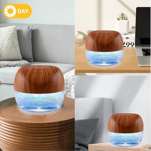 ap airpleasure Water-Based Purifier Air Washer, Air Revitalizer & Freshener, Air Fresher with 7 LED Color Changing Light for Rooms (DarkYellow) 9
