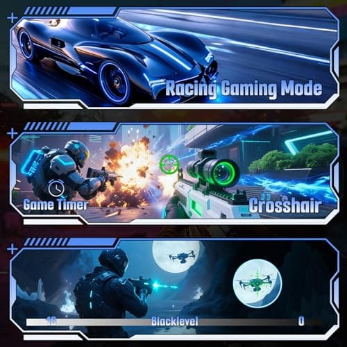 SANSUI 24 Inch Curved 160Hz Gaming Monitor,1500R Curved Gaming Monitor FHD 1080P Computer Monitor,MPRT 1ms Fast VA Display,Freesync,HDR,3000:1, HDMI2.0,DP1.4, VESA Support(ES-G24C1L HDMI Cable Incl.) 5