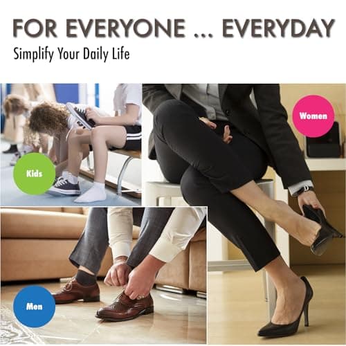 Velette Metal Shoe Horn Long Handle for Seniors - 30" Extra Long Shoe Horn for Women, Men and Kids - Shoehorn, Boot Horns, Shoehorn Long-Handle, Elderly Must Haves - Shoes Spoon, Stick, Helper 6