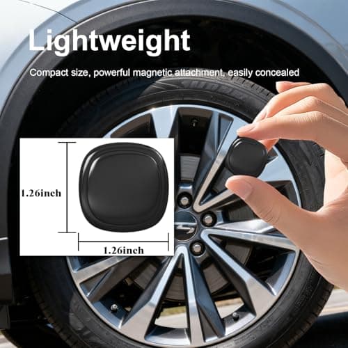 GPS Tracker for Vehicles, GPS Portable Magnetic Car GPS Tracking, Wide-Area Location GPS Tracker for Kids, Dogs, No Subscription Required/No Monthly Fee/No SIM Card Required 7