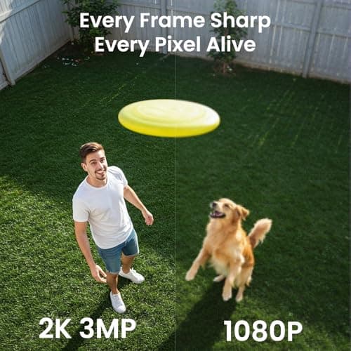 INFIYA Security Cameras Wireless Outdoor-Solar&Battery Powered 2K 2.4G Cameras for Home Security, Instant Alert, AI Human Detection, Color Night Vision, 2-Way Talk, SD Storage, Work with Alexa, Z1 4P 8