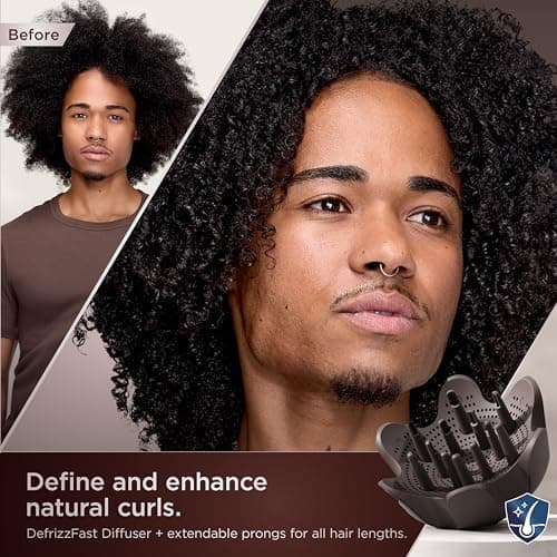 Shark SpeedStyle Pro Flex Professional Performance High-Velocity Hair Dryer System with Scalp Shield & IQ Speed Styling and Drying Suite, Lightweight, Ionic, No Heat Damage, Mocha Silver, HD542 8