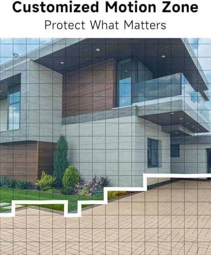 Rraycom 4Pack Security Cameras Wireless Outdoor for Home Security, 2K Battery Powered WiFi AI Motion Detection Spotlight Siren Alarm Security Camera, Color Night Vision, 2-Way Talk, Cloud/SD, w/Alexa 6