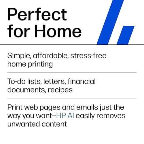 HP DeskJet 2855e Wireless All-in-One Color Inkjet Printer, Scanner, Copier, Best-for-home, 3 month Instant Ink trial included. This printer is only 2.4 ghz capable. (588S5A) 7