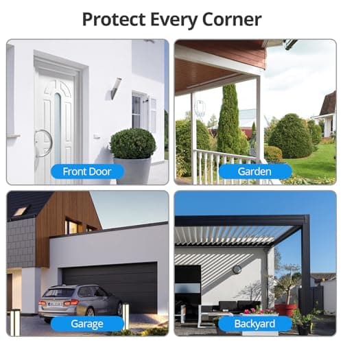 QNINE Solar Security Camera Wireless Outdoor, 2 Pack 2K Cameras for Home Security with 5G & 2.4G WiFi, Color Night Vision, PIR Motion Detection, 2-Way Audio, IP66 Waterproof, Cloud/TF Storge 6