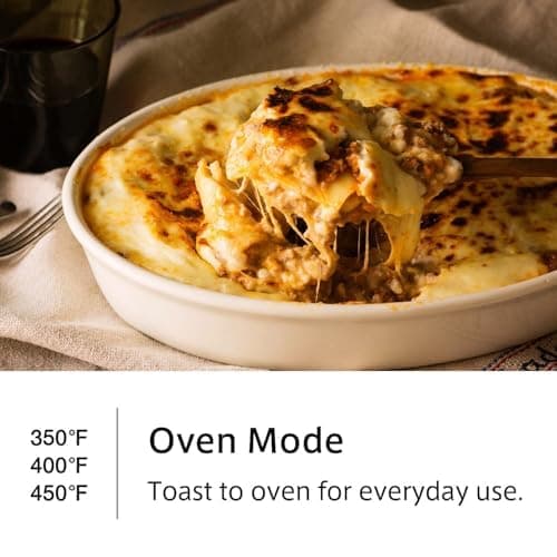 BALMUDA The Toaster | Steam Oven Toaster | Compact Size 14.1" W x 12.6" D x 8.2" H | 5 Cooking Modes: Sandwich Bread, Artisan Bread, Pizza & Pastry, Oven | Baking Pan Included | US Version | Black 8