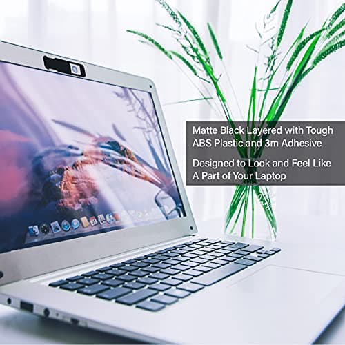 ShinyFX Webcam Cover Slide, Privacy Security Cover, Large Size for Laptop Desktop PC Web Camera, Ultra Thin Privacy Shelter from Breath Lamp for iPad iPadmini iMac Mac Book Mini (Black L-3 Pack) 7