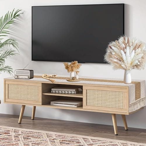 tiosggd Boho Table Runner 72 inches Long, Spring Easter Coffee Table Runner, Brown Macrame Dresser Runners Cove Top for Bedroom, Dining Room, TV Stand, Rustic Farmhouse Table Decor 6