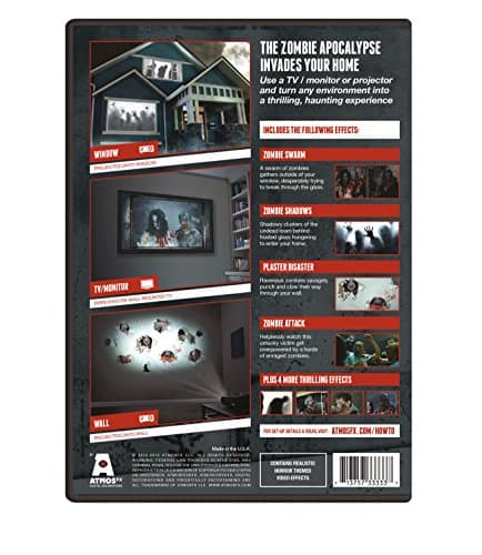 AtmosFX Zombie Invasion! Halloween Digital Decorations DVD 3