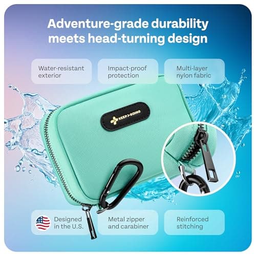 KeepGoing Travel First Aid Kit for Car, Home, Hiking, Camping and Outdoor Emergencies - First Aid Kit Travel Size TSA-Approved 6