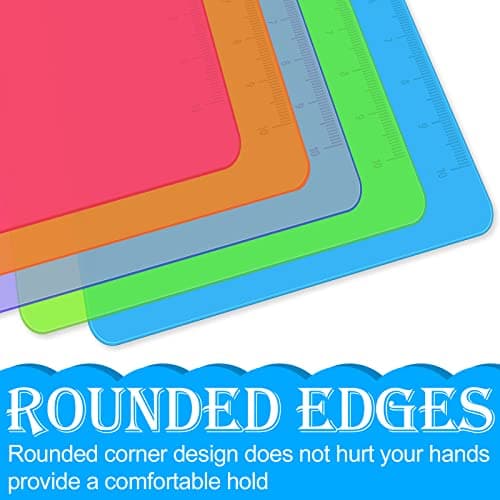 Clipboards, HERKKA 15 Pack Plastic Clipboards Low Profile Clip Standard A4 Letter Size, Office Supplies Classroom Supplies 5