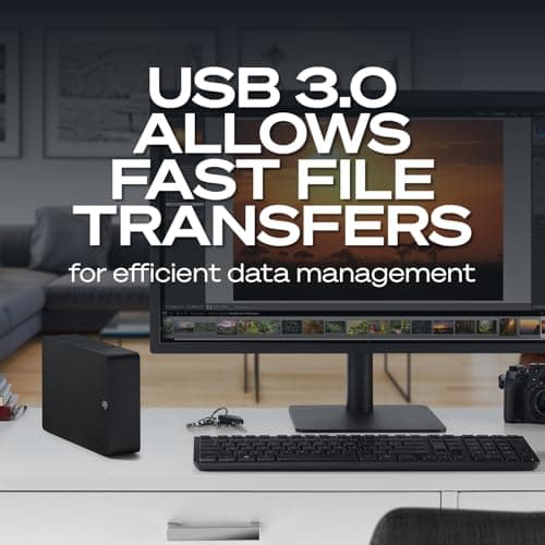 Seagate Expansion 18TB External Hard Drive HDD - USB 3.0, with Rescue Data Recovery Services (STKP18000402) 5