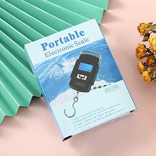 Luggage Scale with Battery Automatic Reading, Many Ways of use, Accurate Numbers, The Perfect Multifunctional Scale, a Good Helper for Your Travel and Fishing 5