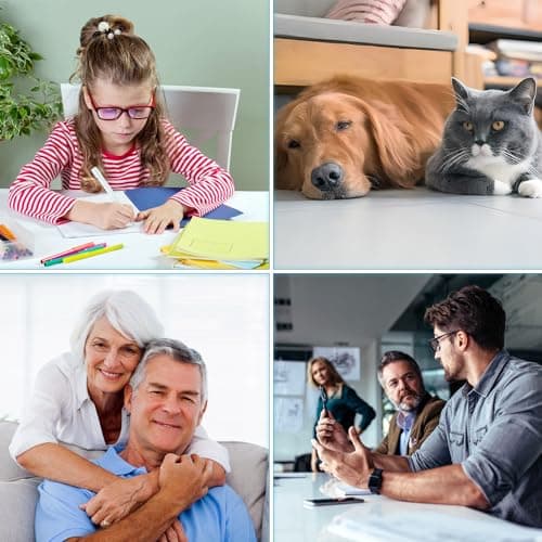 XISRU 64GB Small Nanny Cam Security Camera,1080P Motion Detection (Royal Black) 7