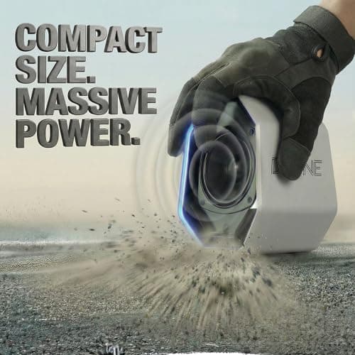 IBALL·BOX Computer Speakers for Desktop PC, Gaming PC Speakers for Desktop – USB-C, Bluetooth 5.3, 3.5mm AUX, AC Powered External Audio with Rich Stereo bass, Laptop/Mac, RGB Lights, White, 30W 5