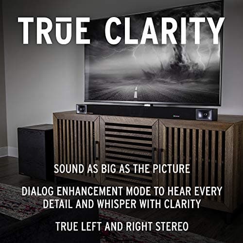 Klipsch Cinema 600 Sound Bar 3.1 Home Theater System with HDMI-ARC for Easy Set-Up, Black 5