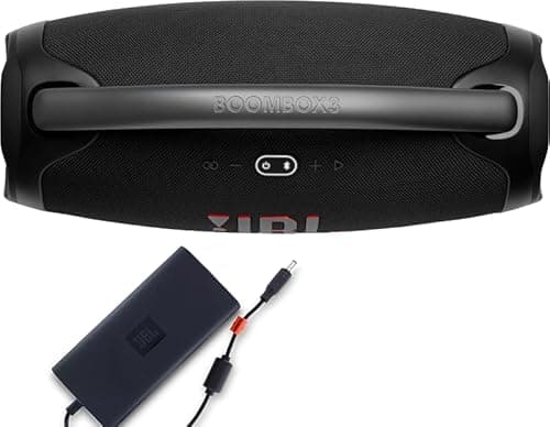 JBL Boombox 3 Waterproof Portable Bluetooth Speaker Bundle with gSport Case and Accessory Pouch (Black) 9