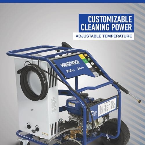 Powerhorse Propane Pressure Washer, Hot Water Pressure Washer Gas Pressure Washer with Propane Burner, Power Washer Car Pressure Washer 5