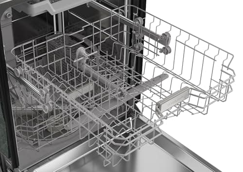 Sharp SDW6506JS 24-inch Stainless Steel Dishwasher, 49 dB, Third Rack, 12 Place Settings, Front Touch Controls 11