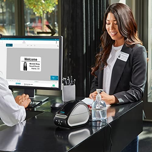 DYMO LabelWriter 550 Turbo Label Printer, High-Speed Direct Thermal Printing, Automatic Label Recognition, Prints Variety of Label Types Through USB or LAN Network Connectivity - Fast, Efficient 8