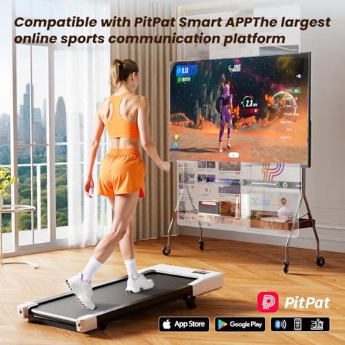 MJWW Walking Pad with Incline, 6% Manual Incline Under Desk Treadmill 3-in-1 for Home Office, Walking Pad Treadmill with 2.5HP Quiet, LED Display & 300LB Capacity 6